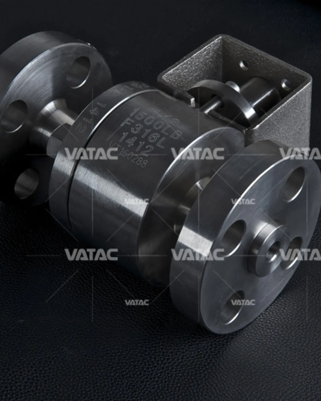 Válvula esfera flangeada em aço inox 316L alta pressão 1500LB