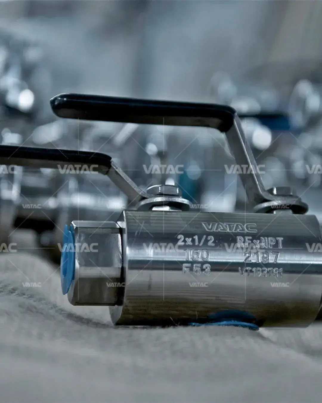 Válvula esfera em aço inox com alavanca para sistemas de gás e líquidos