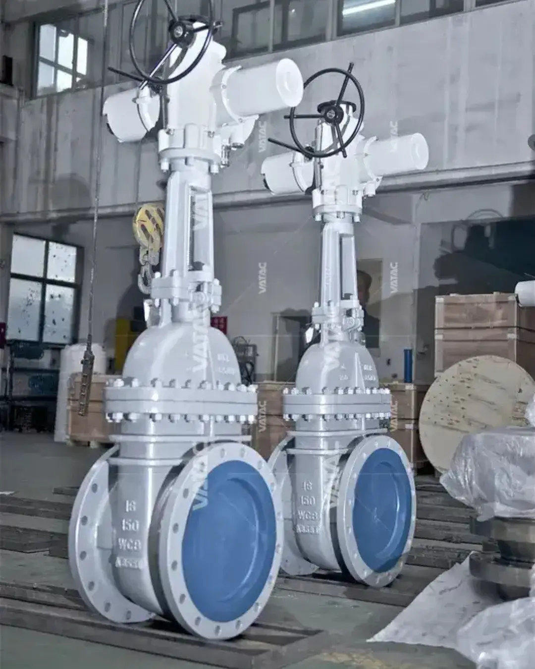 Válvulas gaveta automatizadas com acionamento elétrico - HGS Brasil