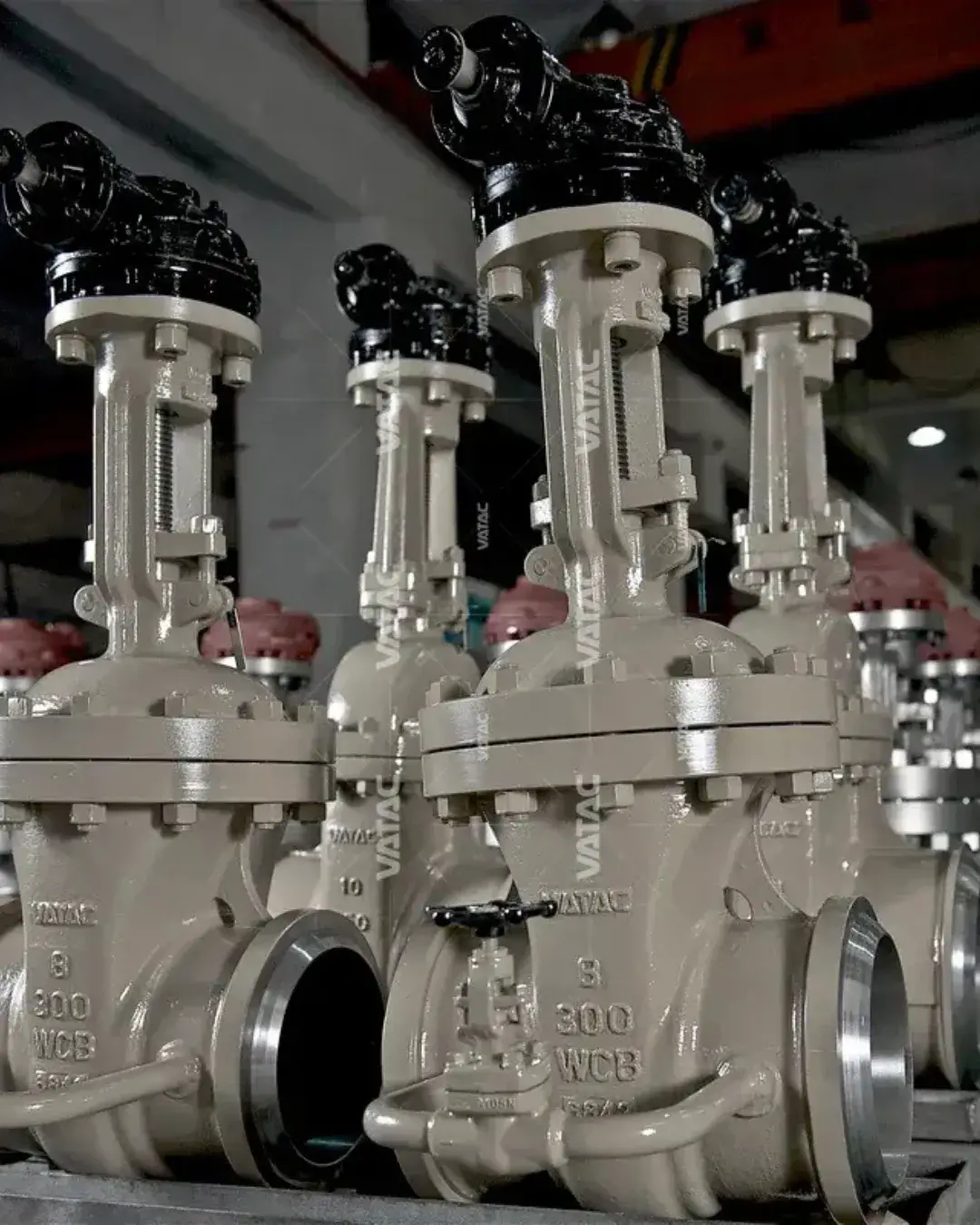 Válvula gaveta industrial média para bloqueio de fluxo - HGS Brasil