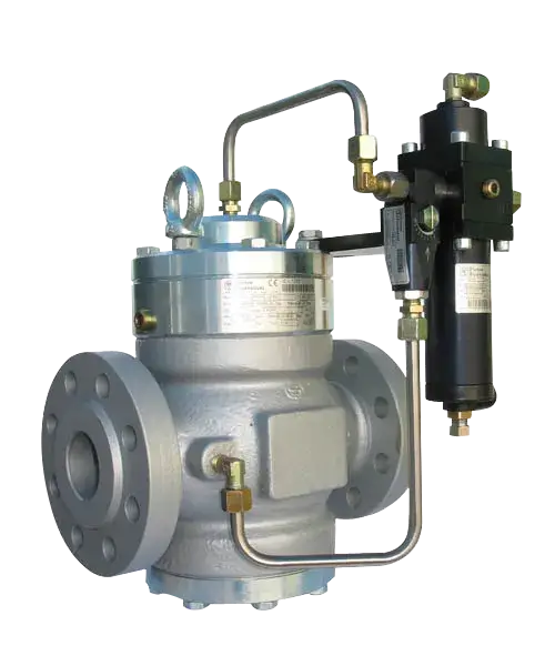 Válvula de bloqueio automático Aperflux 851 para proteção de sistemas de gás natural e GLP