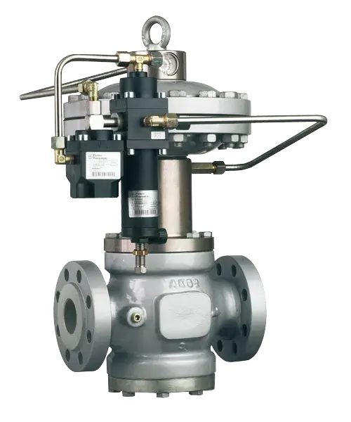 Válvula de bloqueio Reflux 819-FO para segurança em sistemas de gás