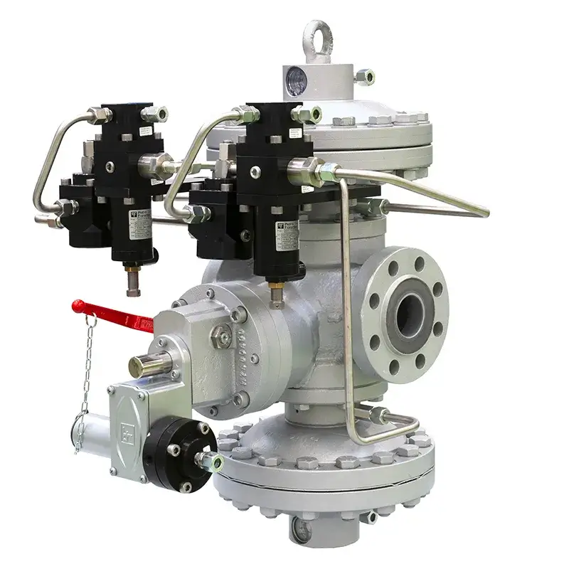 Válvula de bloqueio automático Terval-AP para sistemas de gás de alta pressão