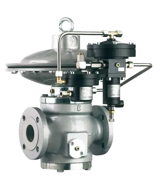 Regulador de gás piloto operado Reval-1 para alta precisão em sistemas industriais